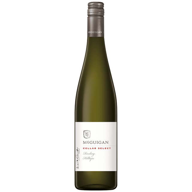 750ml wine bottle 2019 McGuigan Cellar Select Hilltops Riesling